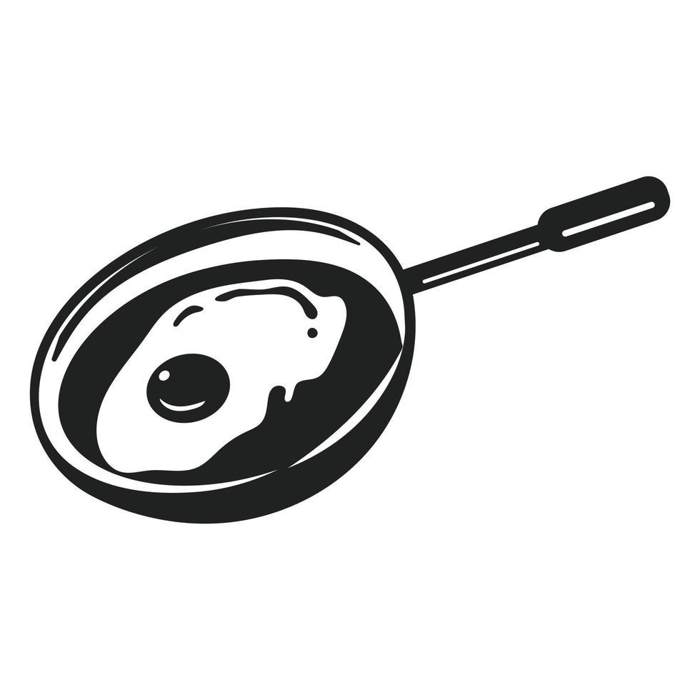 Food griddle icon, simple style vector