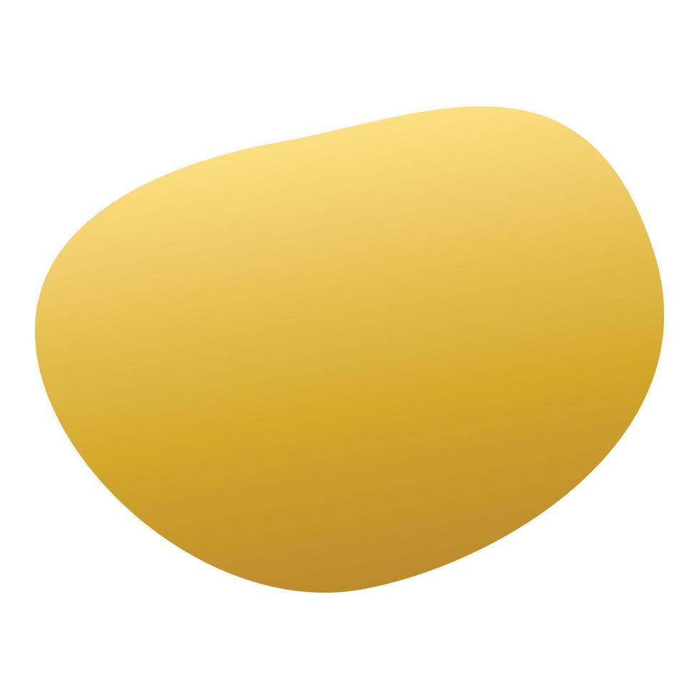 icono de patata, estilo isométrico vector