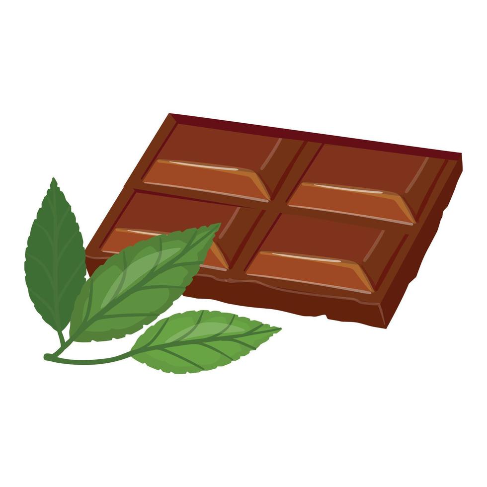 vector de dibujos animados de icono de chocolate. grano de cacao