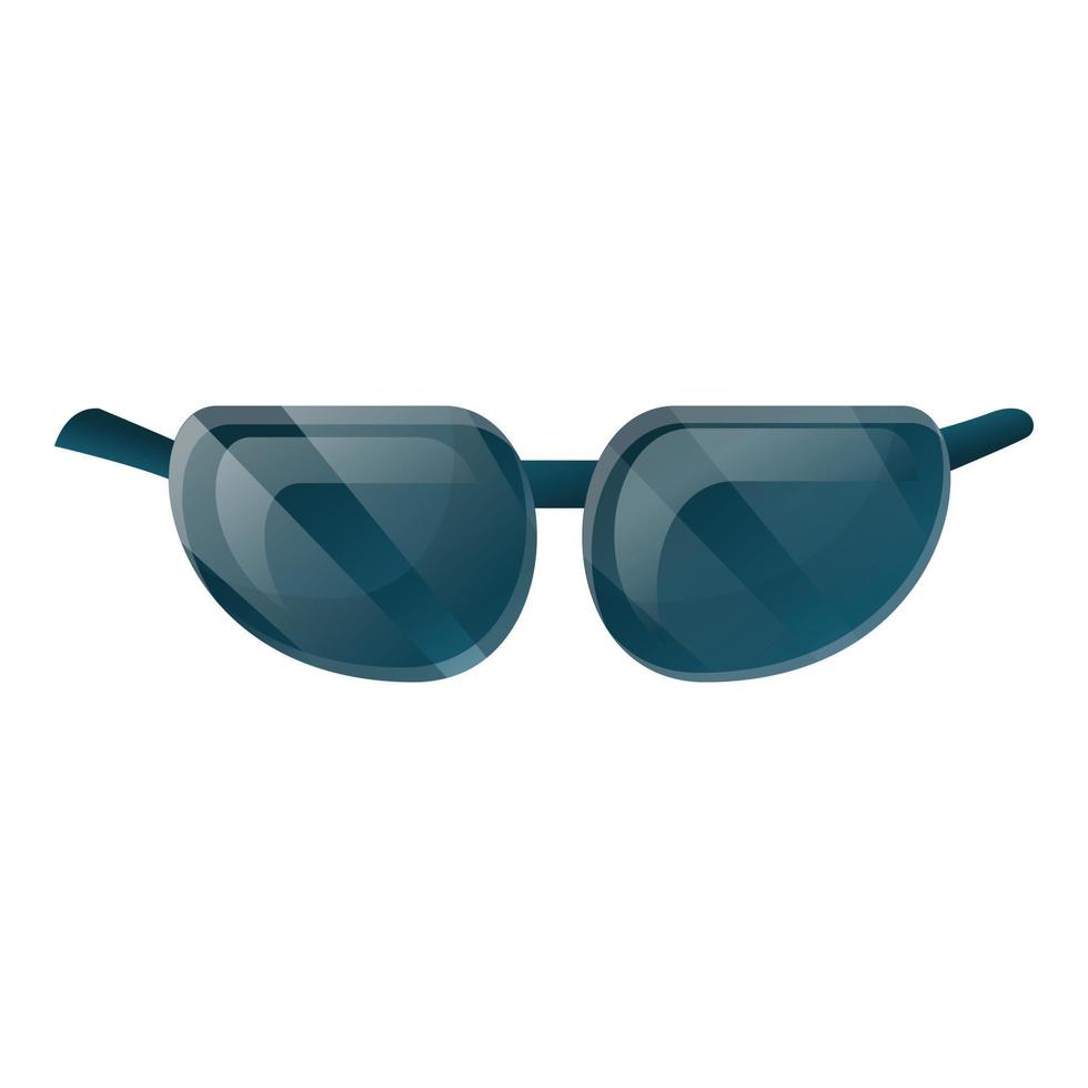 Sunglasses icon, cartoon style vector