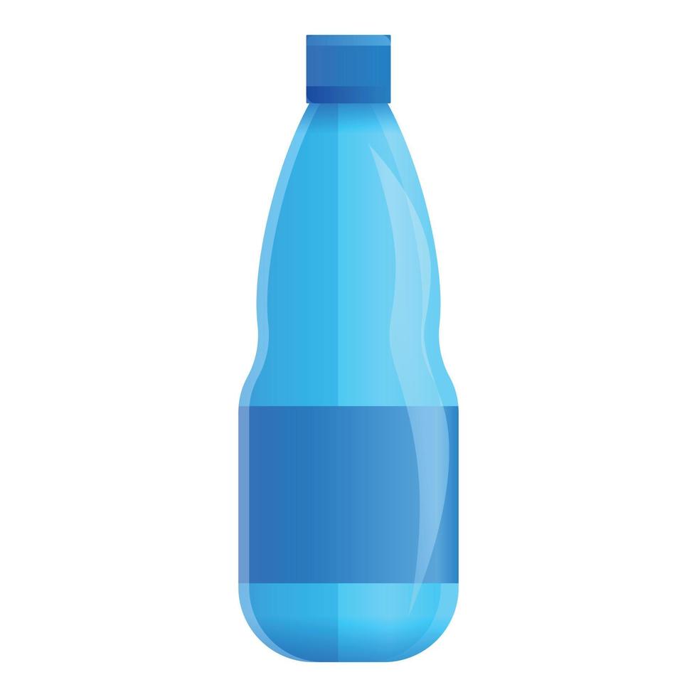 Mineral water icon, cartoon style vector