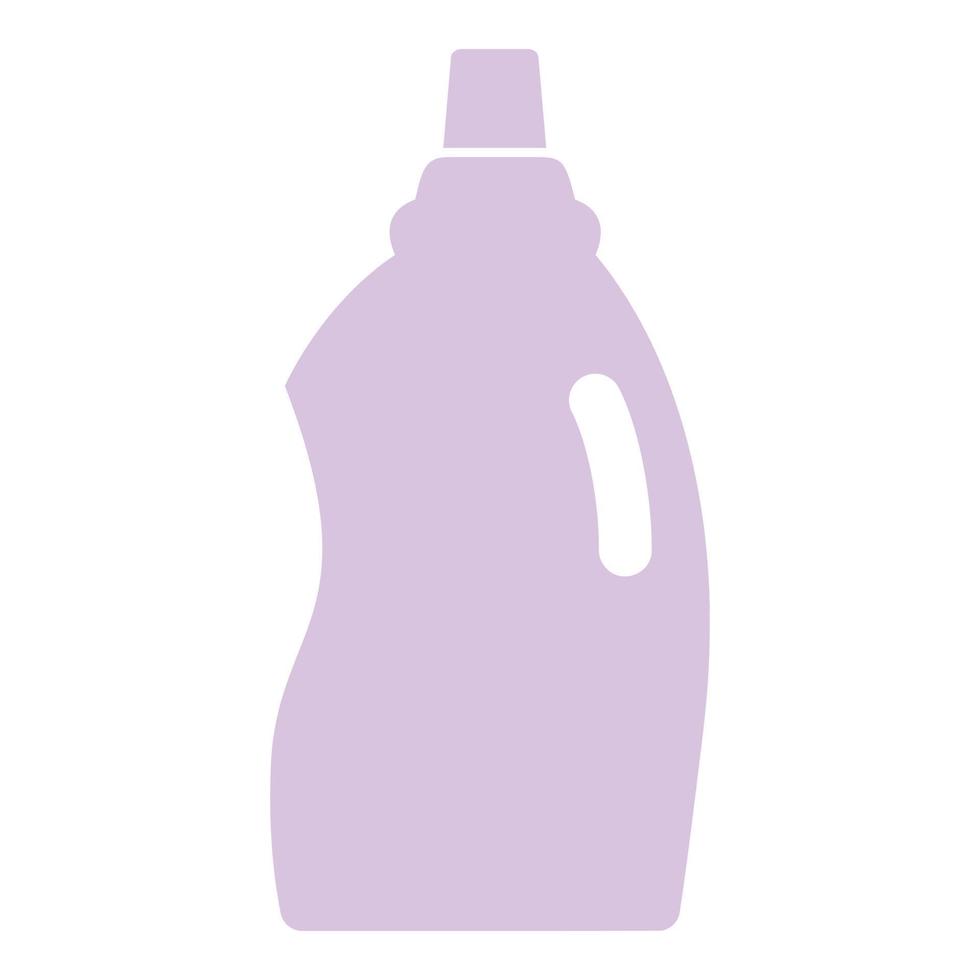 Toilet cleaner icon, flat style vector