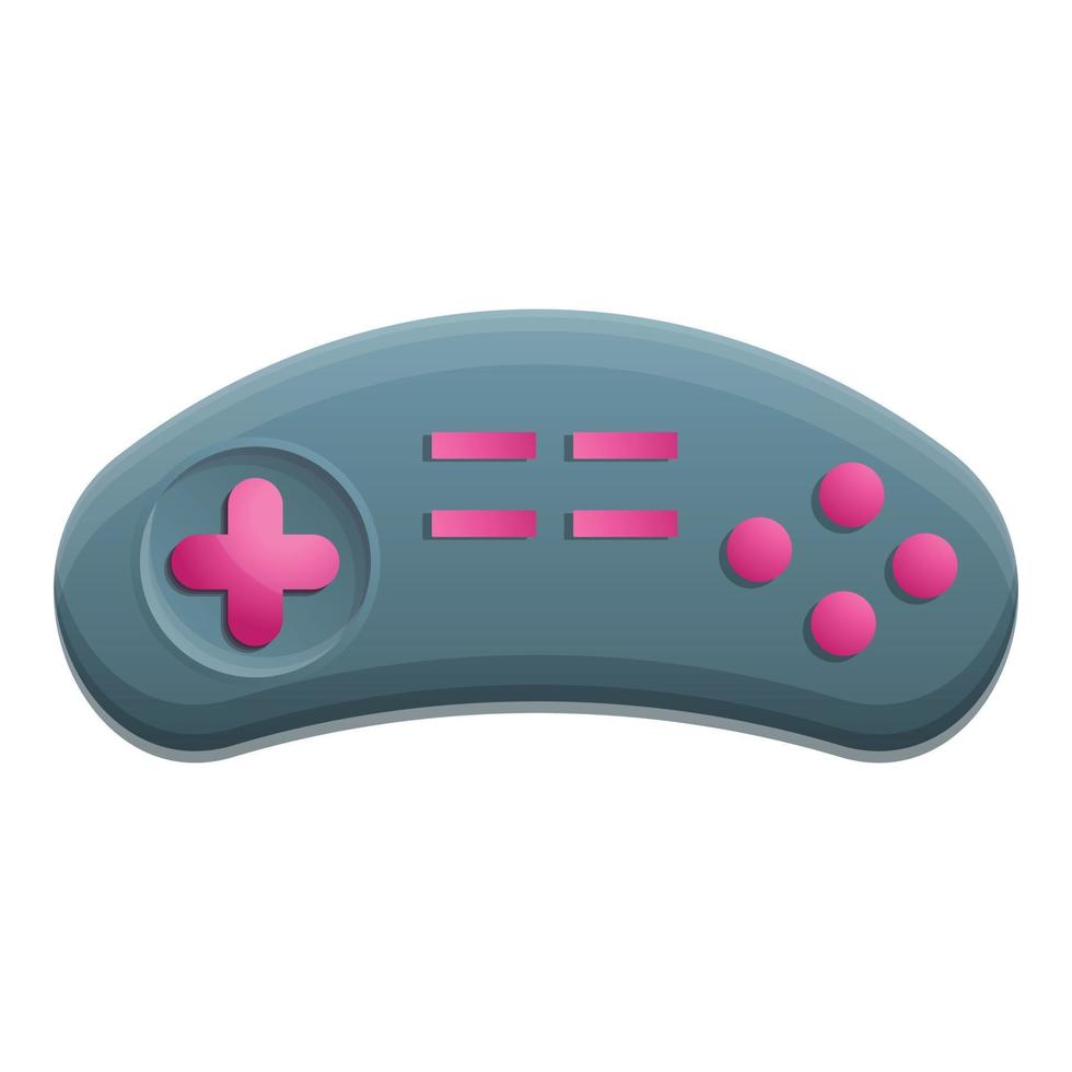 Keypad controller icon, cartoon style vector