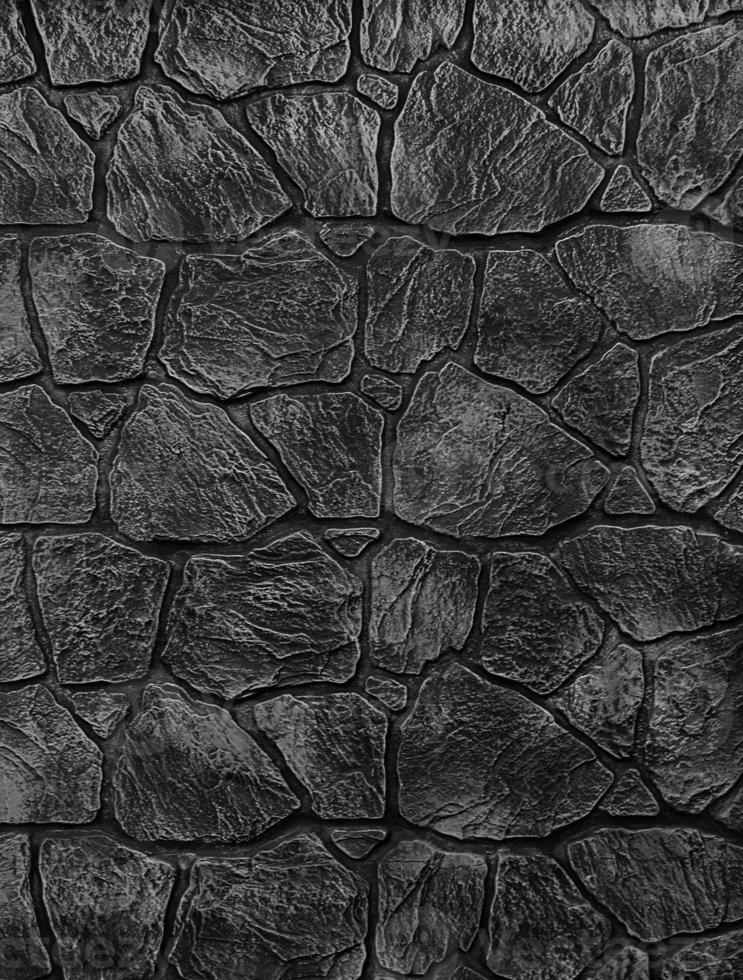 Stone fence texture photo
