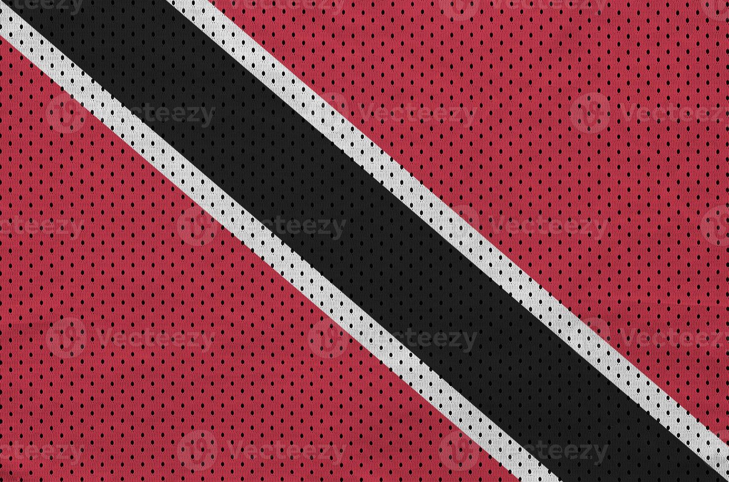 Trinidad and Tobago flag printed on a polyester nylon sportswear photo