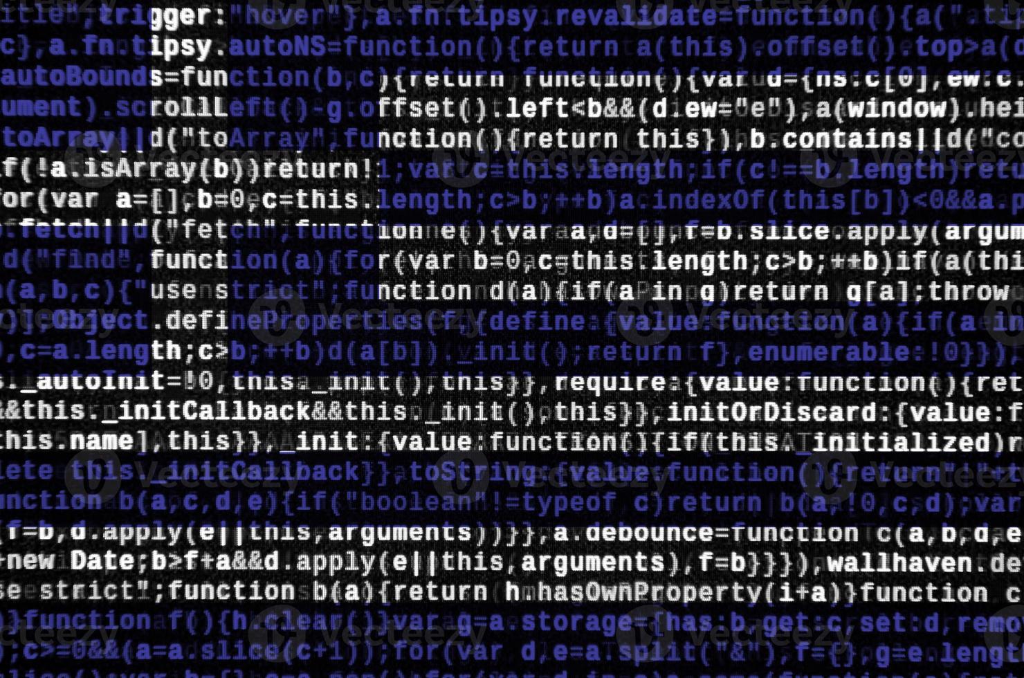 Greece flag  is depicted on the screen with the program code. The concept of modern technology and site development photo