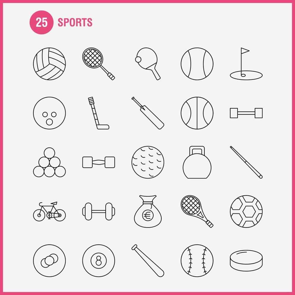 icono de línea deportiva para impresión web y kit uxui móvil, como bate de béisbol, bate deportivo, bate de críquet, pictograma de cricket, vector