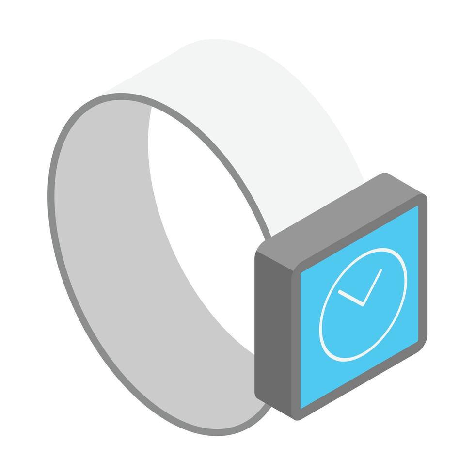 The smart watch icon, isometric 3d style vector