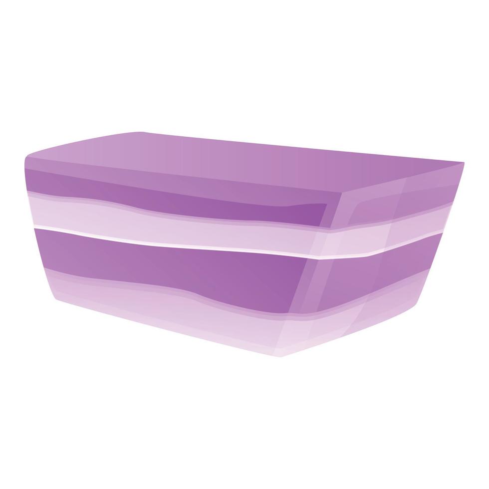 Jelly candy icon, cartoon style vector
