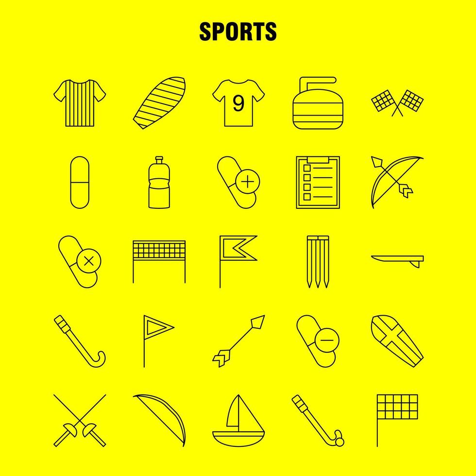 Sports Line Icon for Web Print and Mobile UXUI Kit Such as Bottle Energy Green Drink Fencing Sport Sword Energy Pictogram Pack Vector