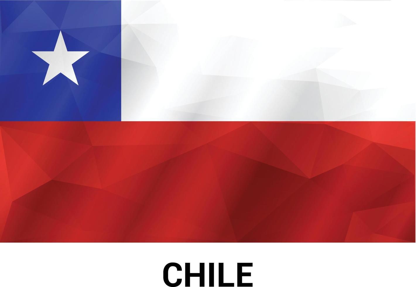 Chile Independence day card vector