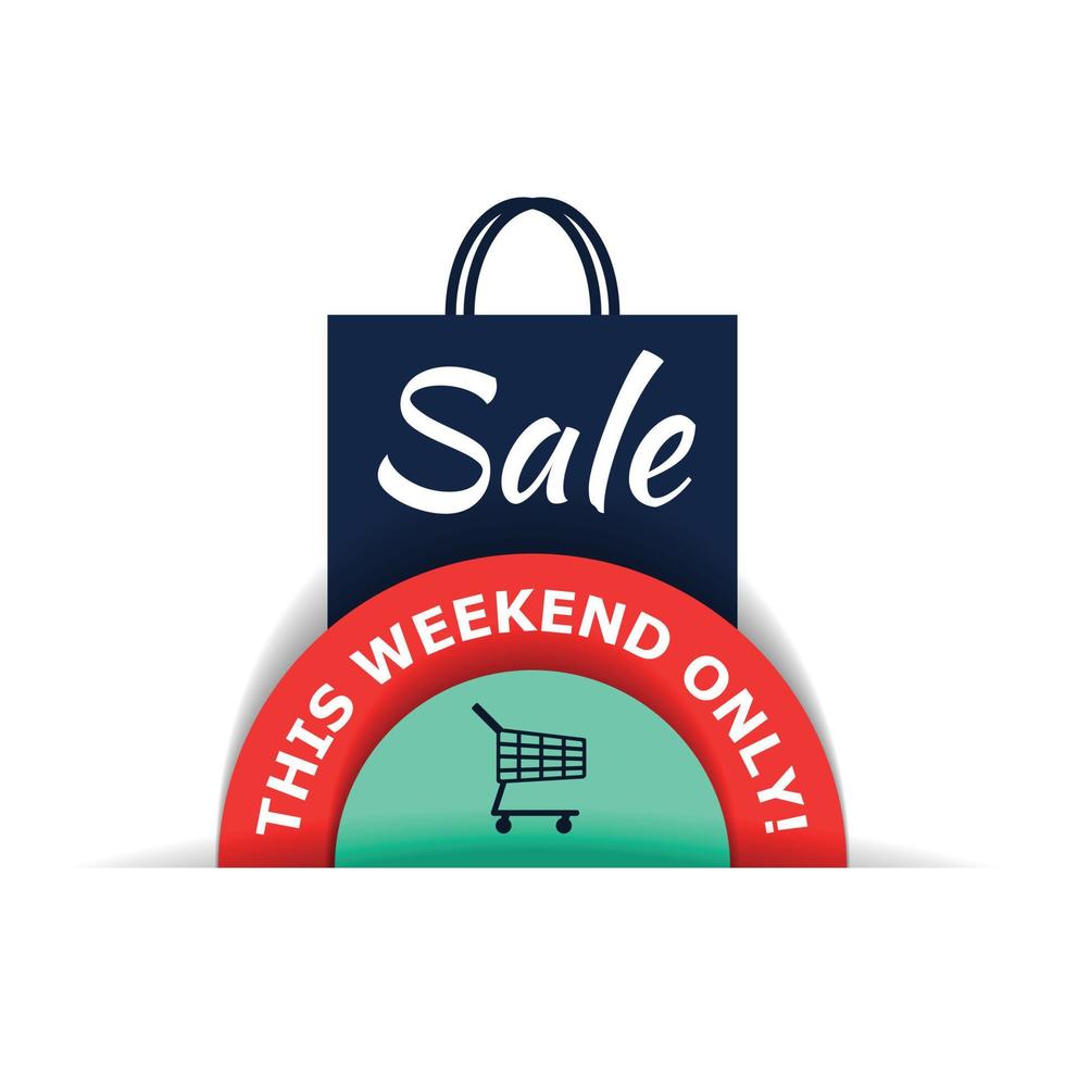 Sale flat illustration vector