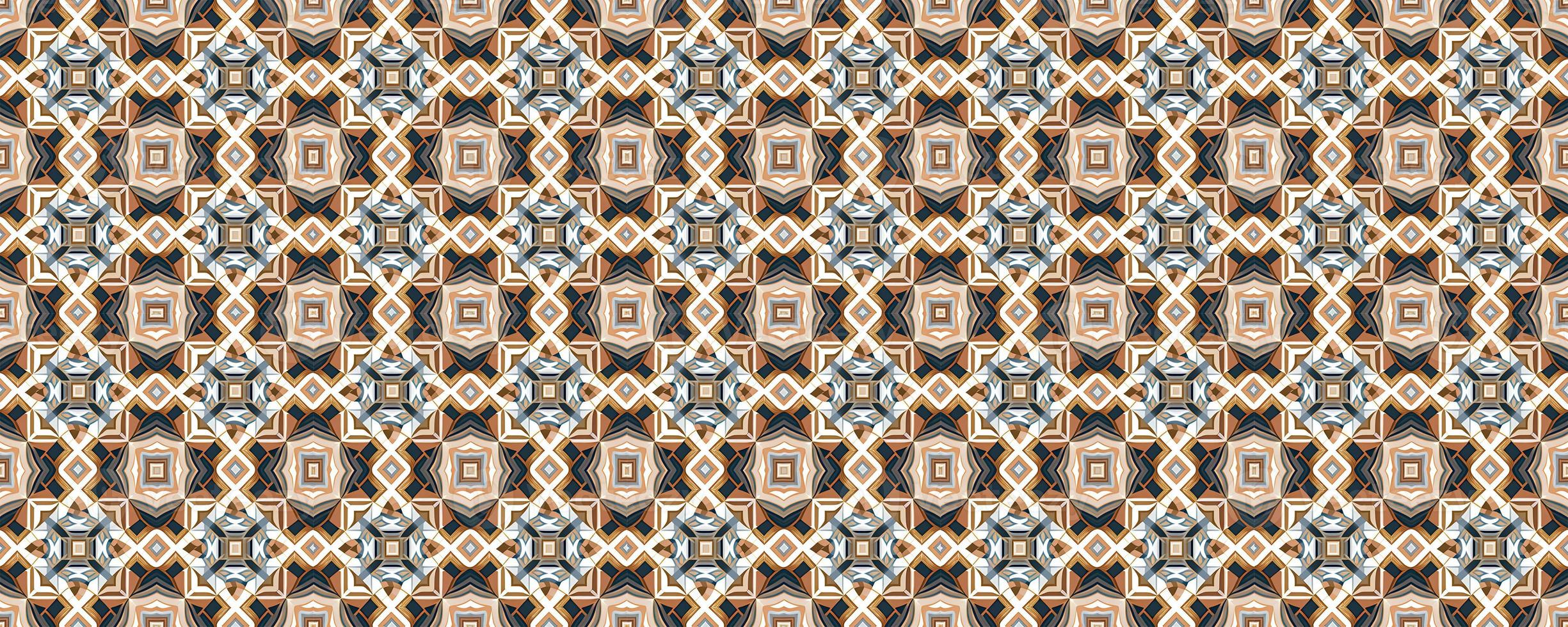 Geometric abstract seamless pattern photo