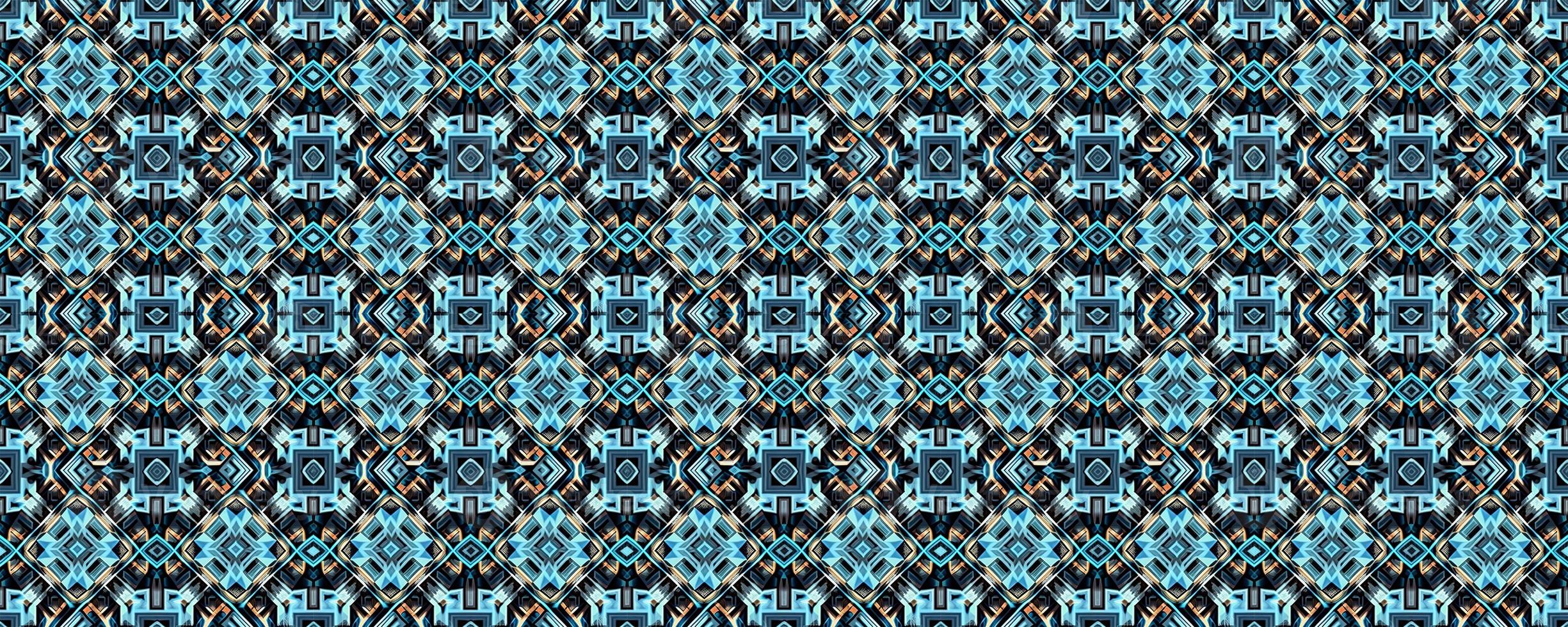 Geometric abstract seamless pattern photo