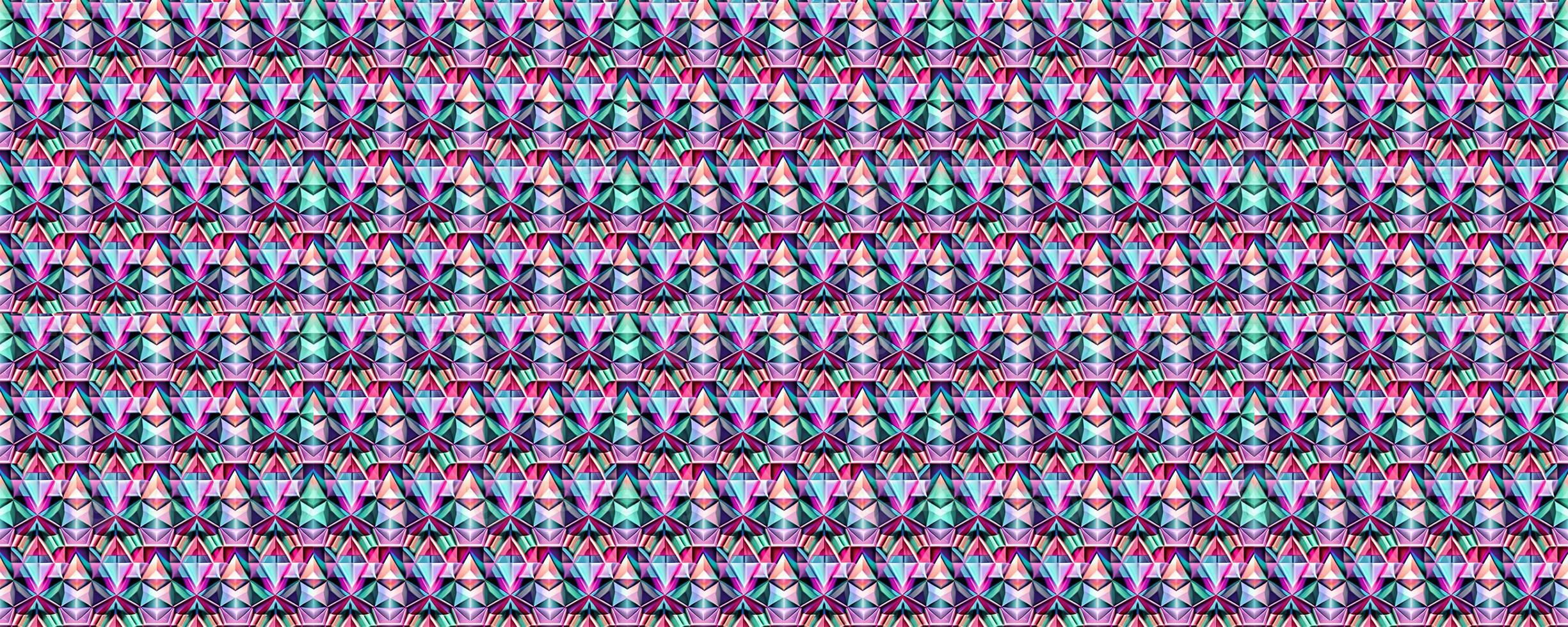 Geometric abstract seamless pattern photo