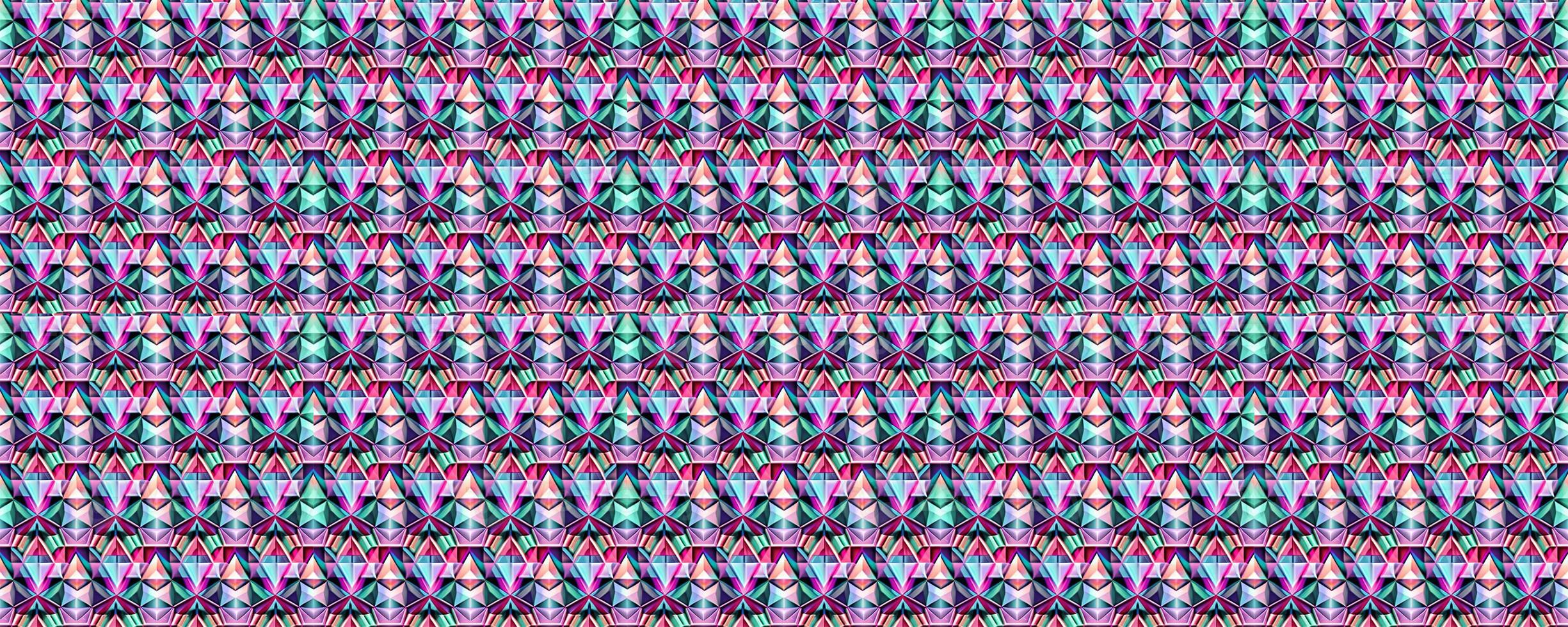 Geometric abstract seamless pattern photo