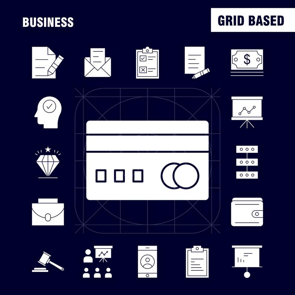 icono de glifo sólido de negocios para impresión web y kit de uxui móvil como dinero en dólares de negocios comprar vector de paquete de pictogramas de mensaje de arena de chat de negocios