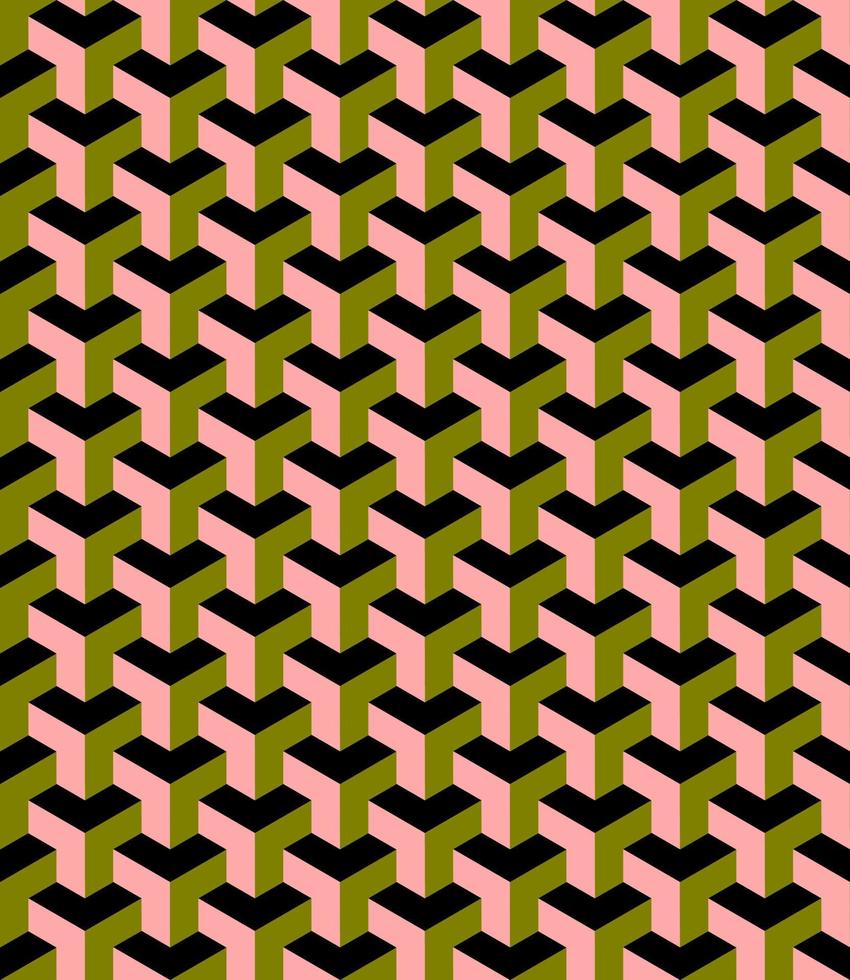 beautiful seamless geometric pattern background vector