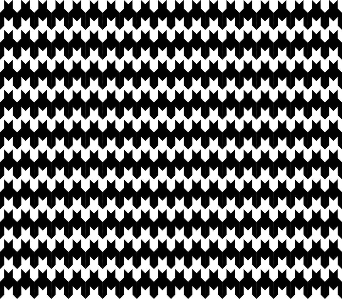 beautiful seamless pattern with hounds tooth vector