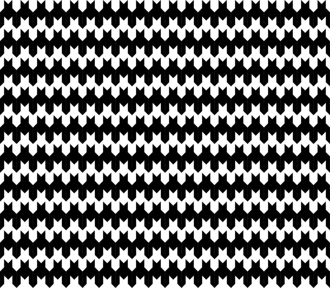 beautiful seamless pattern with hounds tooth vector