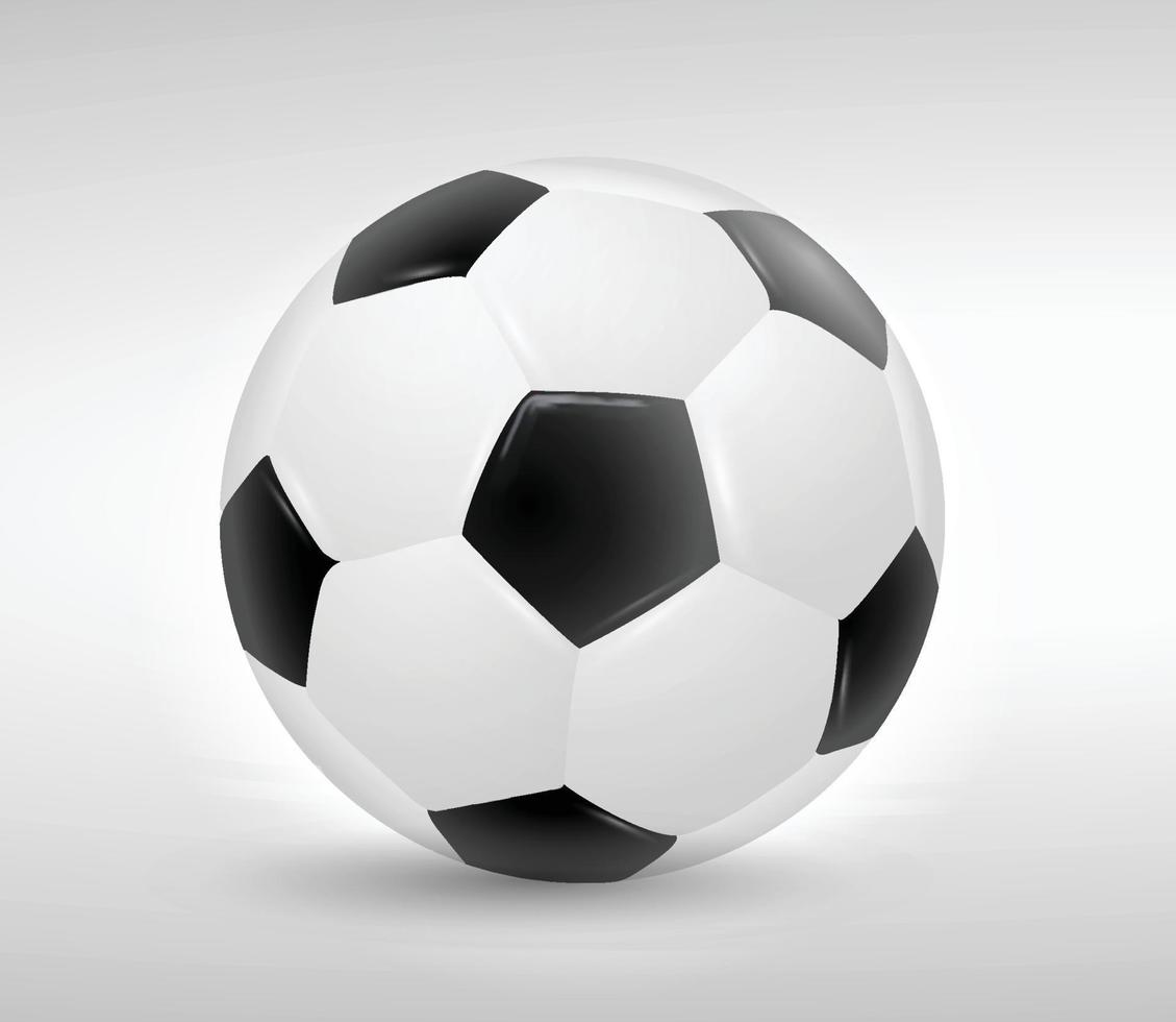 balon de futbol propiedad deportiva vector