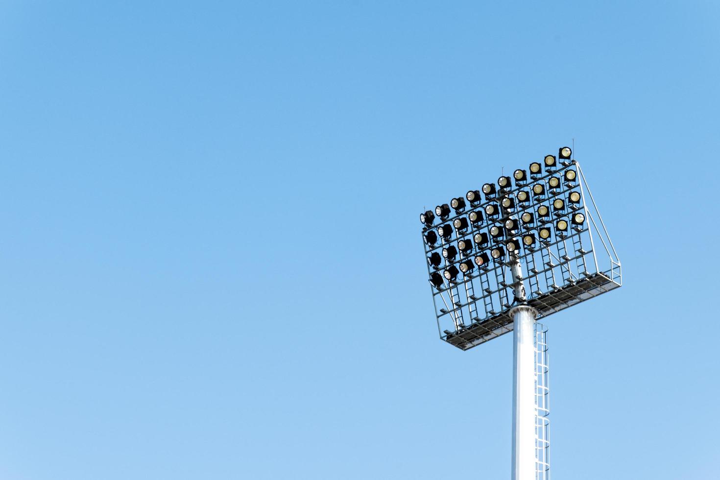 lamp post electricity industry light stadium sports lighting photo