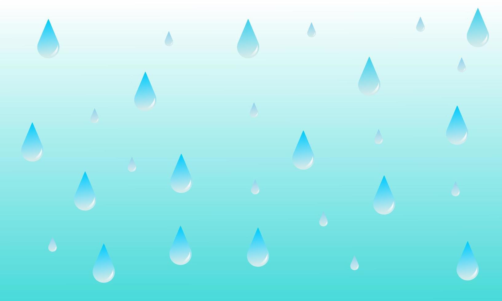 Background blue water drops. Perfect for presentation background, wallpaperbackground vector