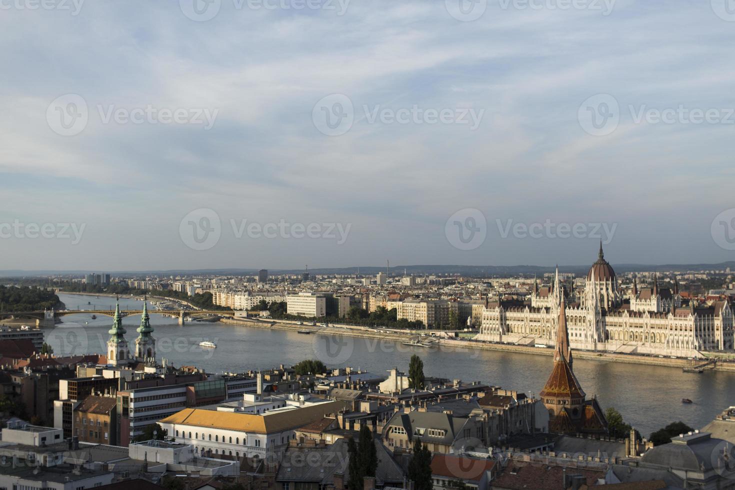 Scenic view at Budapest, Hungary photo