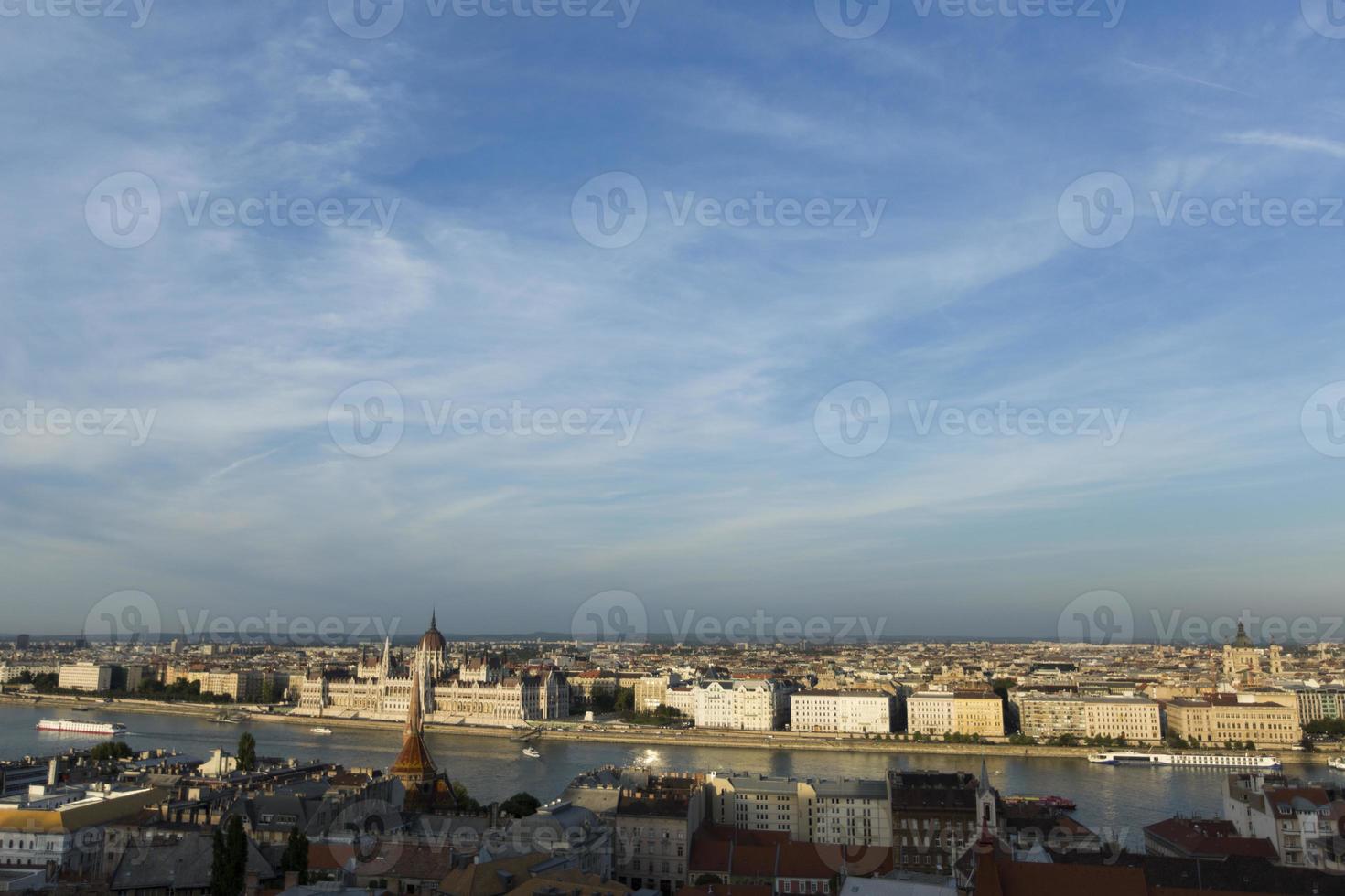 Scenic view at Budapest, Hungary photo