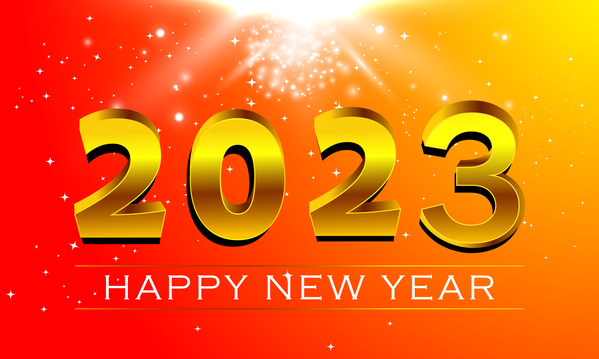 2023 happy new year. elegant numbers against background. happy new year  banner for greeting. 14195189 Vector Art at Vecteezy