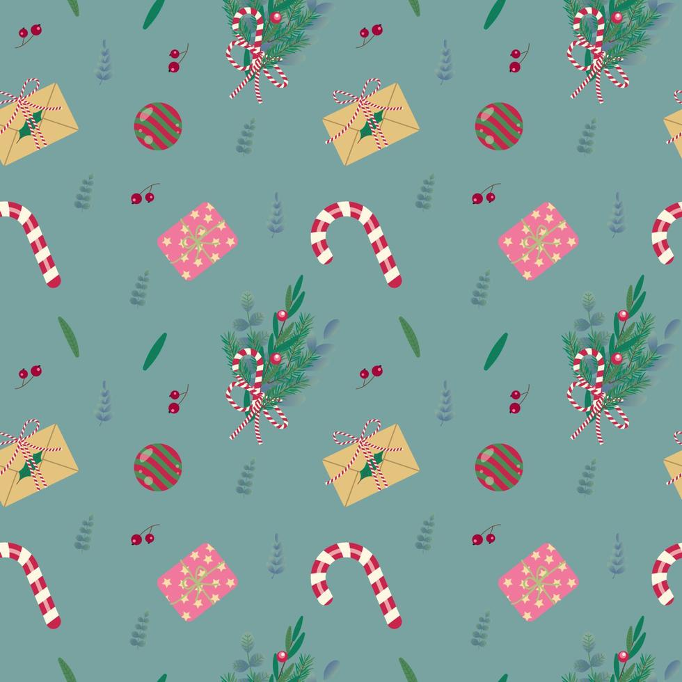 Christmas mood pattern vector
