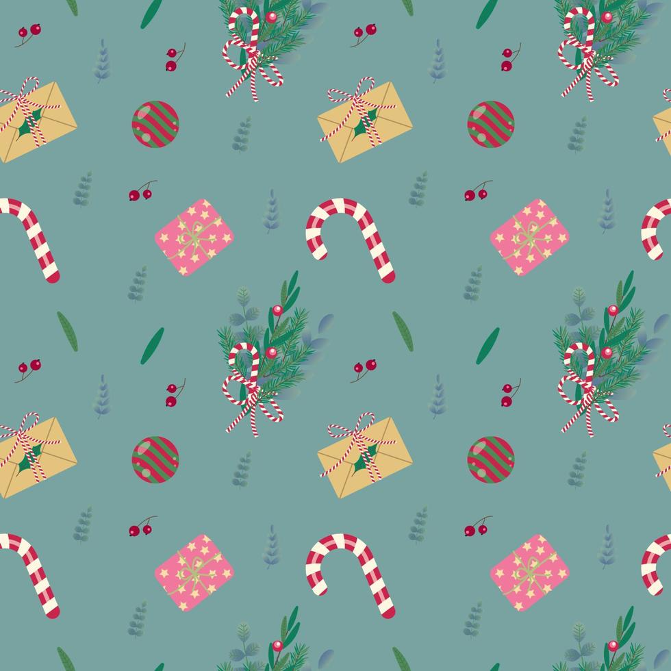 Christmas mood pattern vector