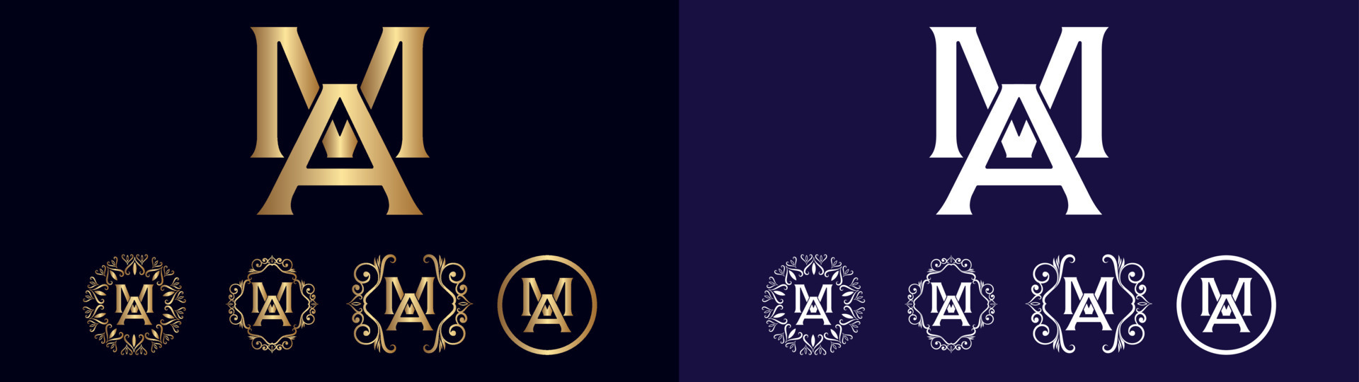 CORPORATE BRAND LOGO AM DESIGN 14196210 Vector Art at Vecteezy