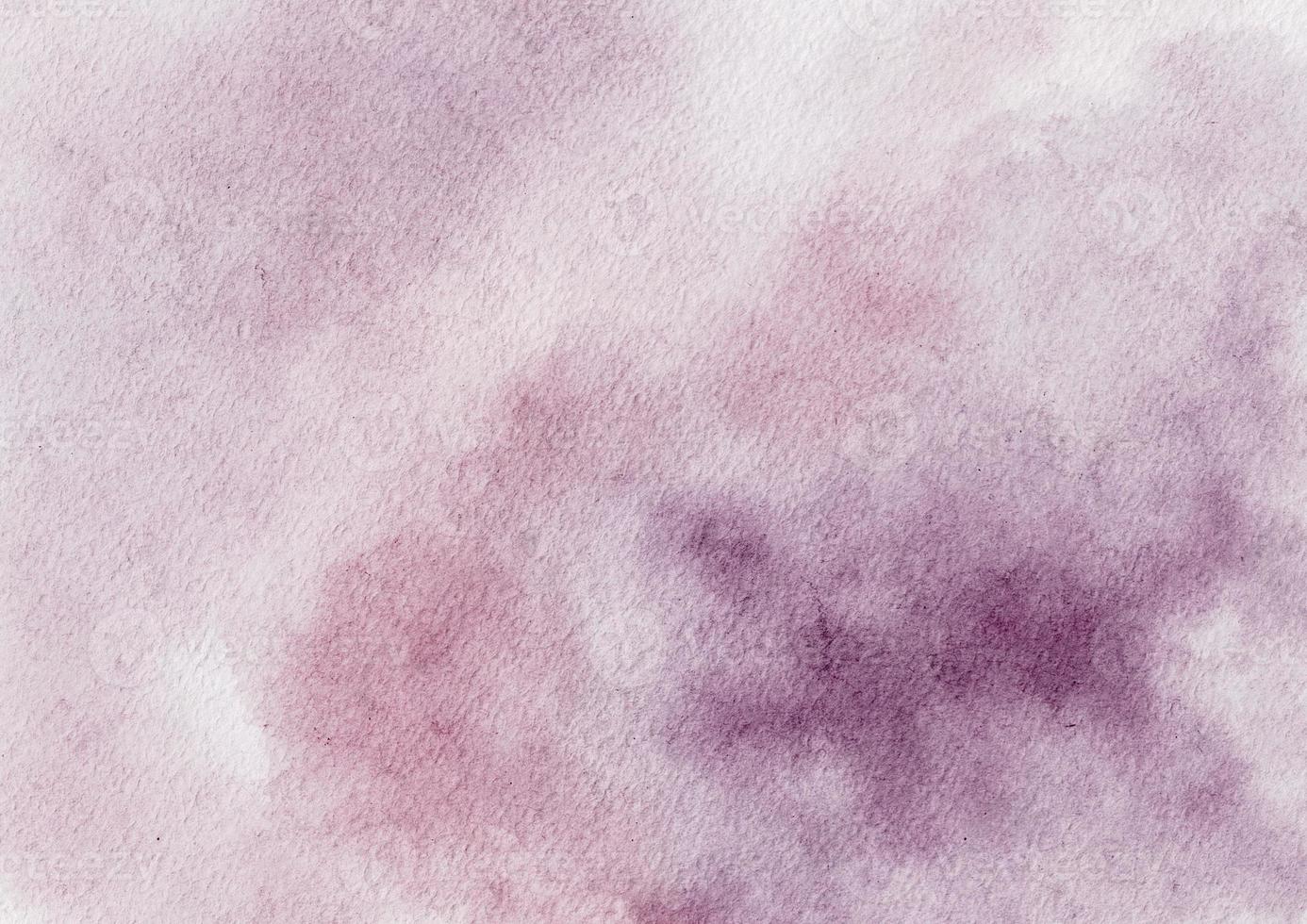 Abstract violet watercolor with paper texture, background for template. invitation card. greeting card. wedding card photo