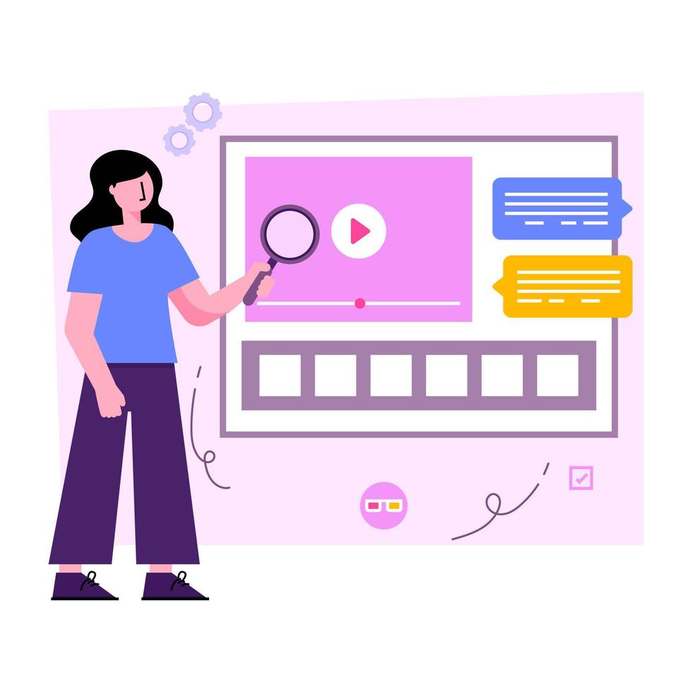 Search video illustration, editable vector 14197057 Vector Art at Vecteezy