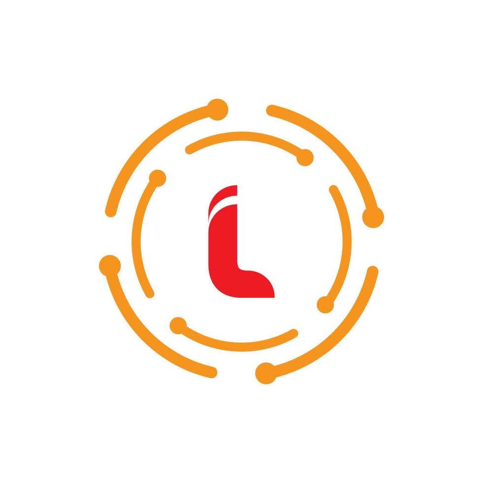 Letter L Logo Template vector icon design