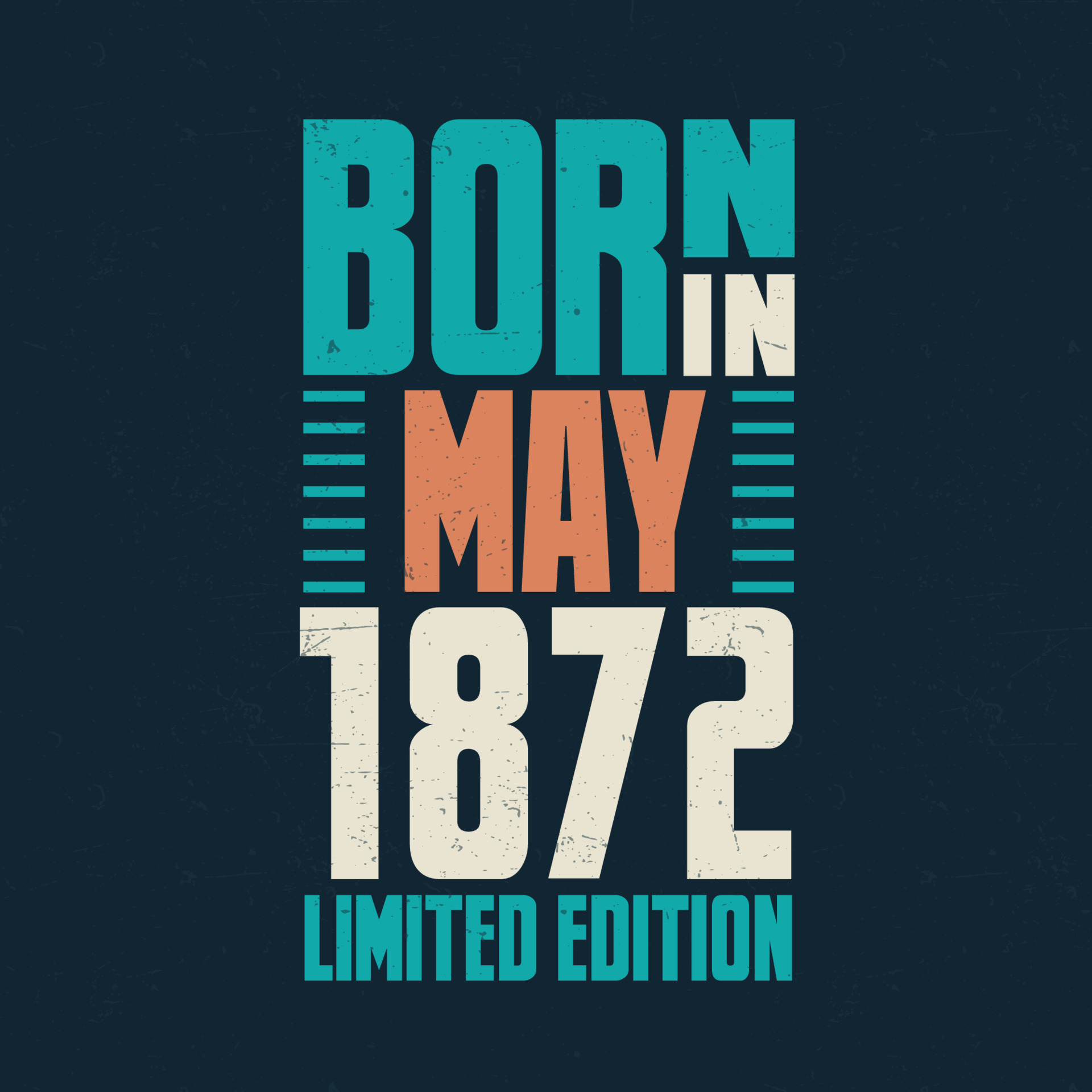 nacido en mayo de 1872. celebración de cumpleaños para los nacidos en mayo de 1872 14198658