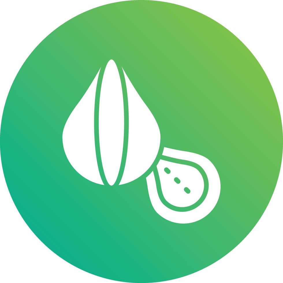 Chestnut Vector Icon Design Illustration
