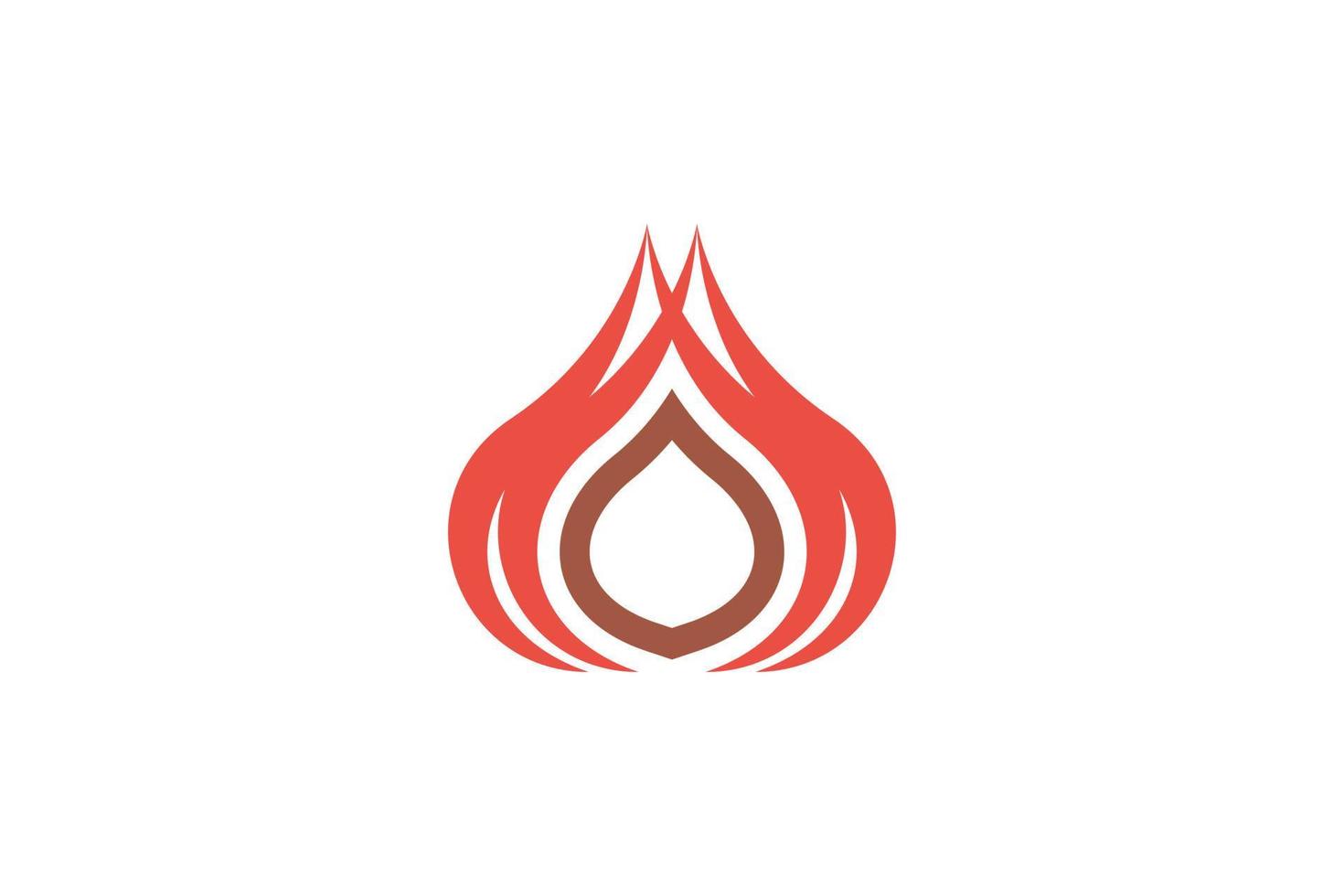 Flat Letter A Logo vector