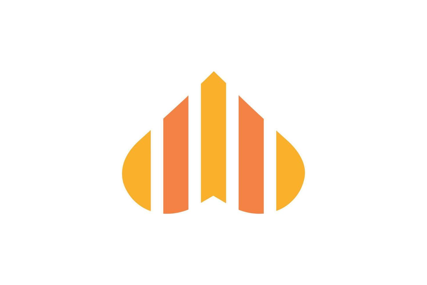 Alphabetical Letter A Logo vector