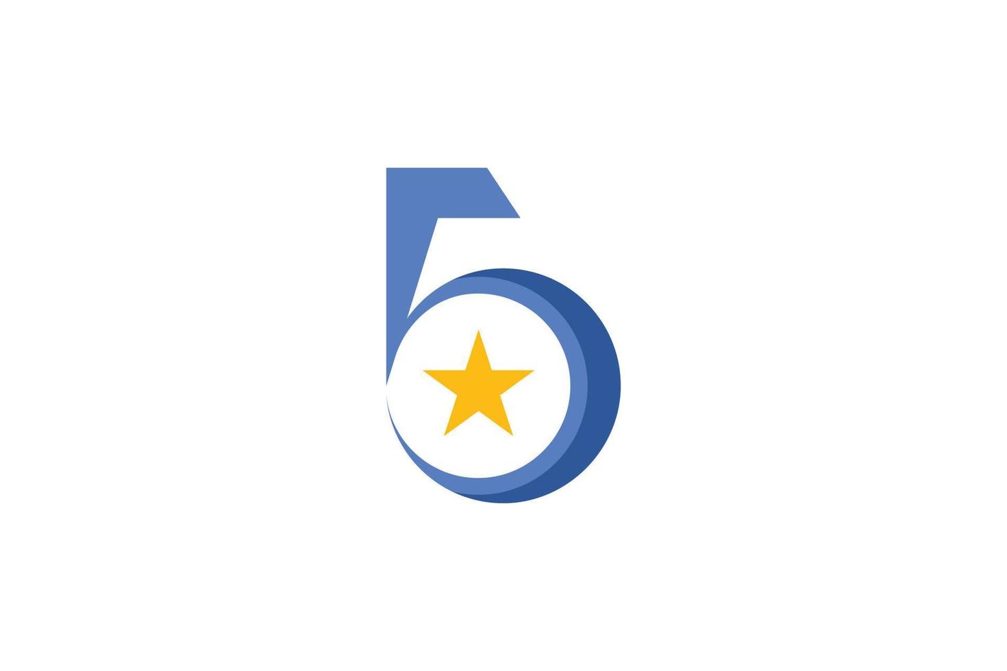B Letter Initial Logo vector