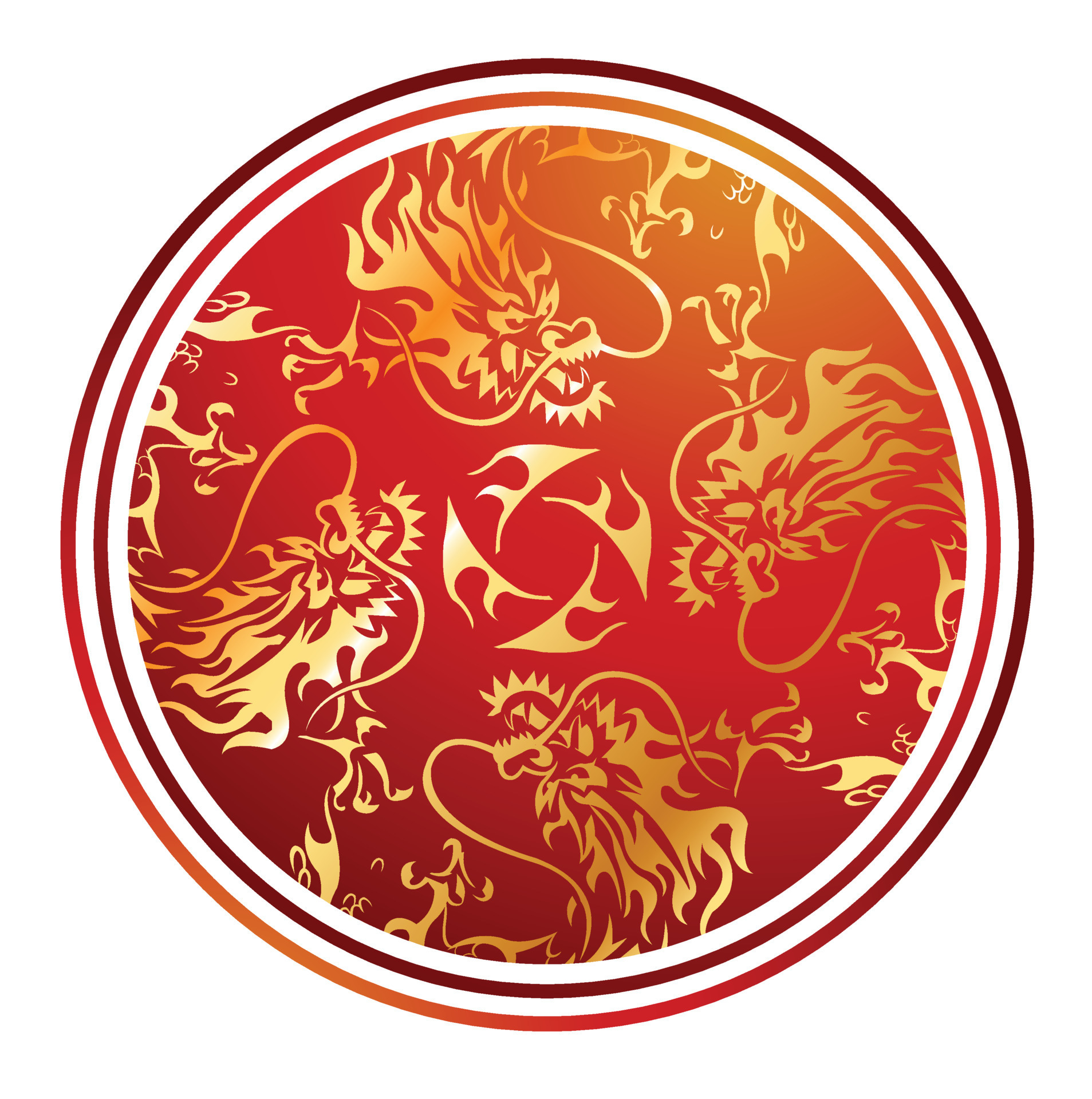 Red dragon illustration 14201545 Vector Art at Vecteezy