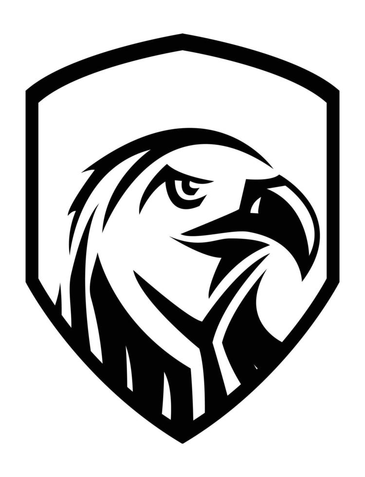 Eagle symbol illustration vector