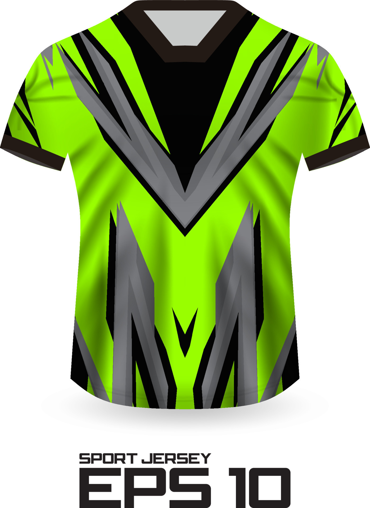 Premium Vector Racing jersey shirt design concept for sports team uniform