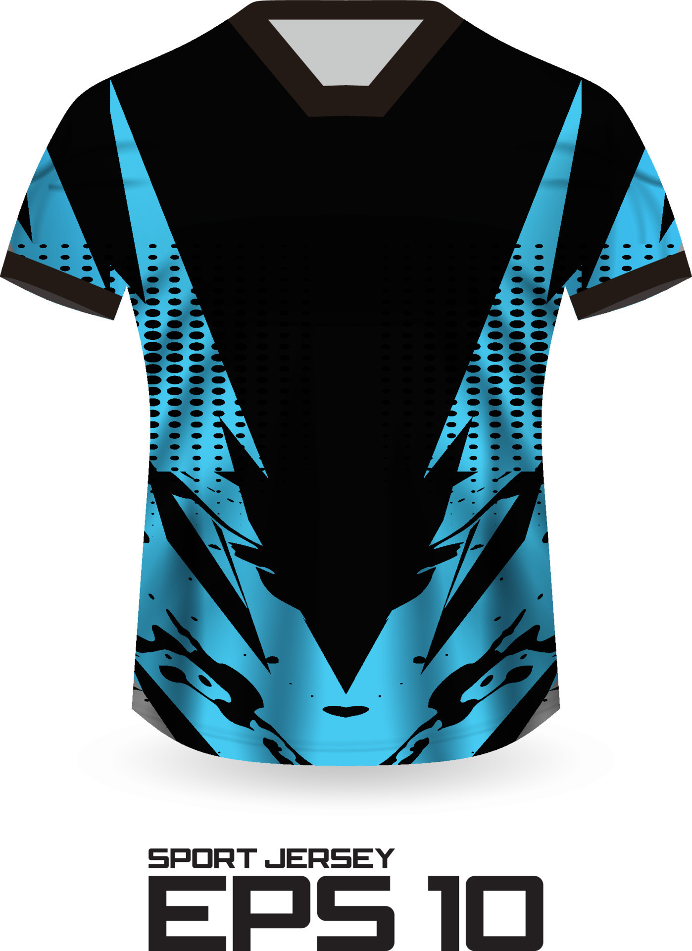 Premium Vector Racing jersey shirt design concept for sports team uniform