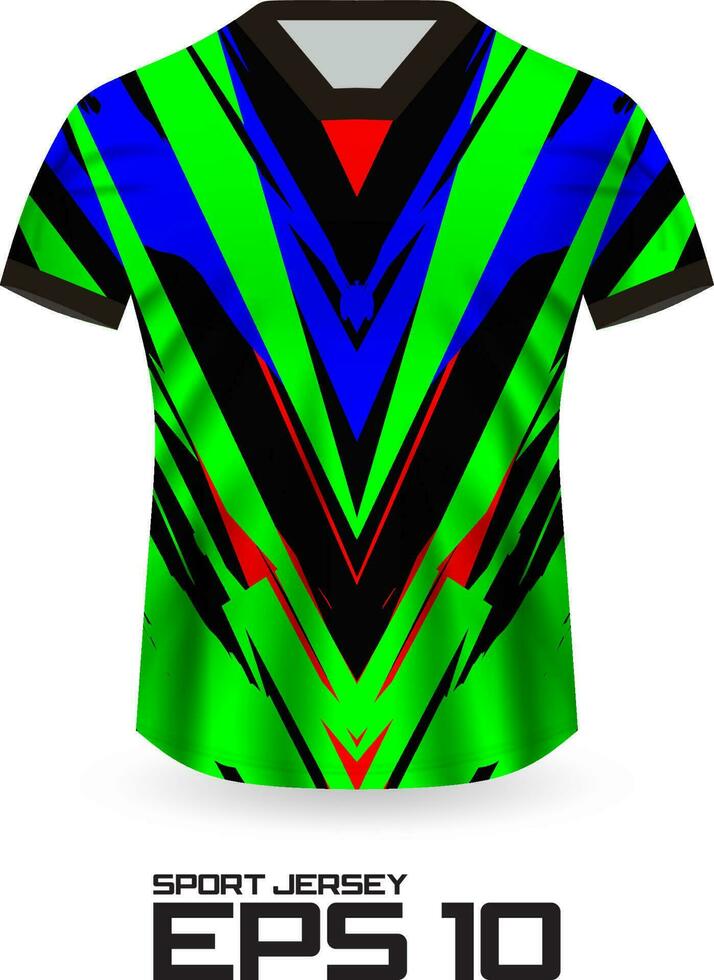 Premium Vector Racing jersey shirt design concept for sports team uniform