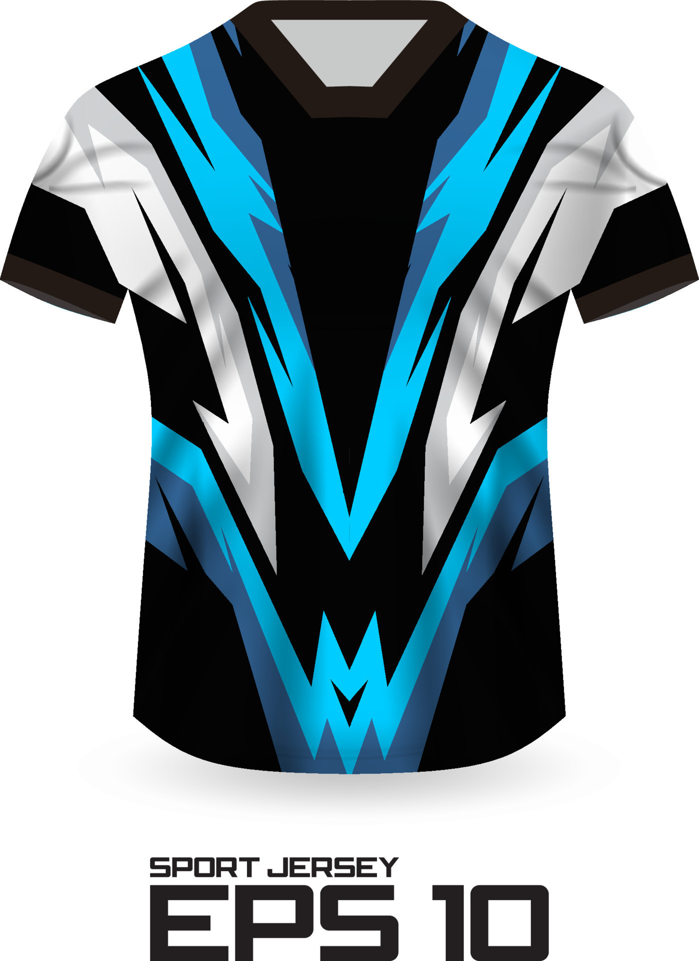 Premium Vector Racing jersey shirt design concept for sports team uniform