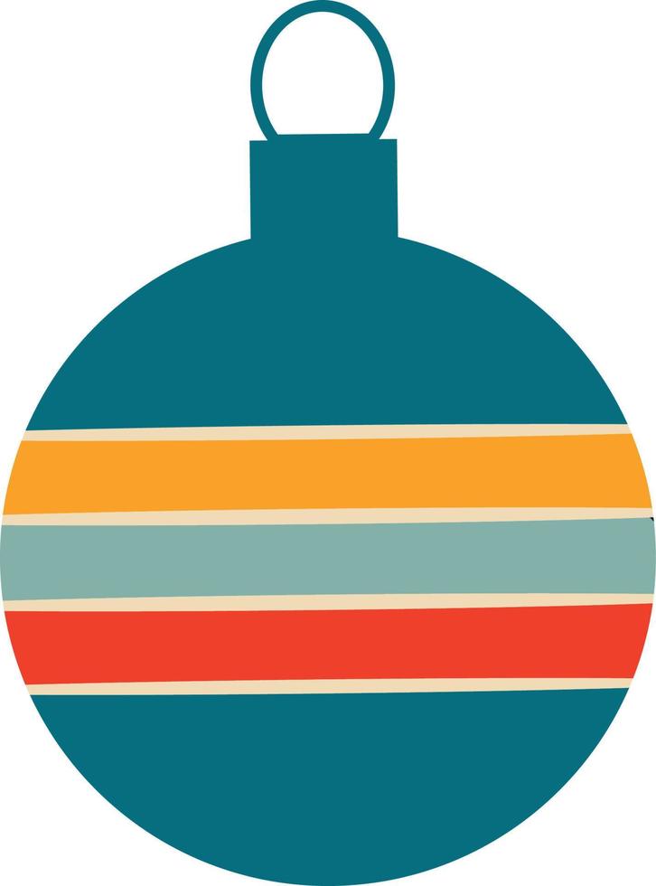 Christmas tree toy vector