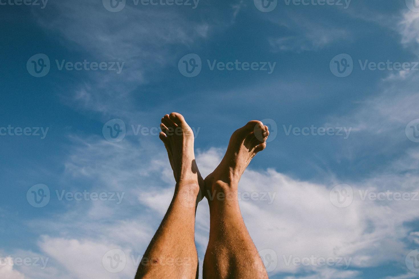 feet in the sky photo