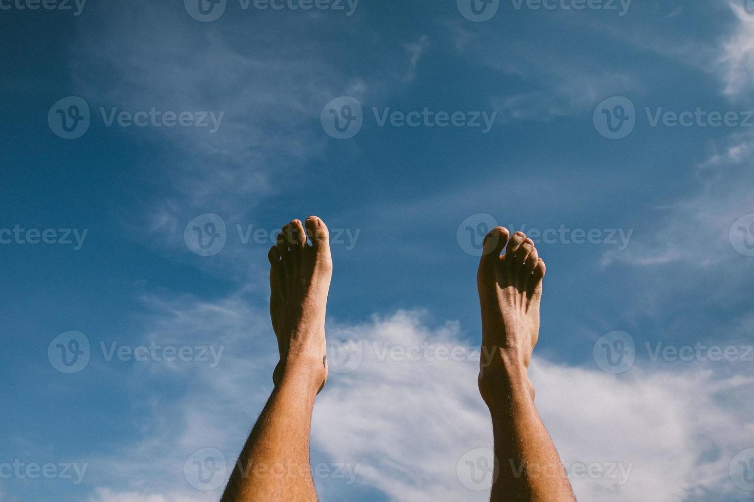 feet in the sky photo